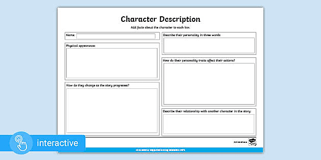 Mixed Operations worksheet for First Grade A colorful worksheet for first graders to analyze characters in stories. Describe a Character worksheet for young readers' character exploration.