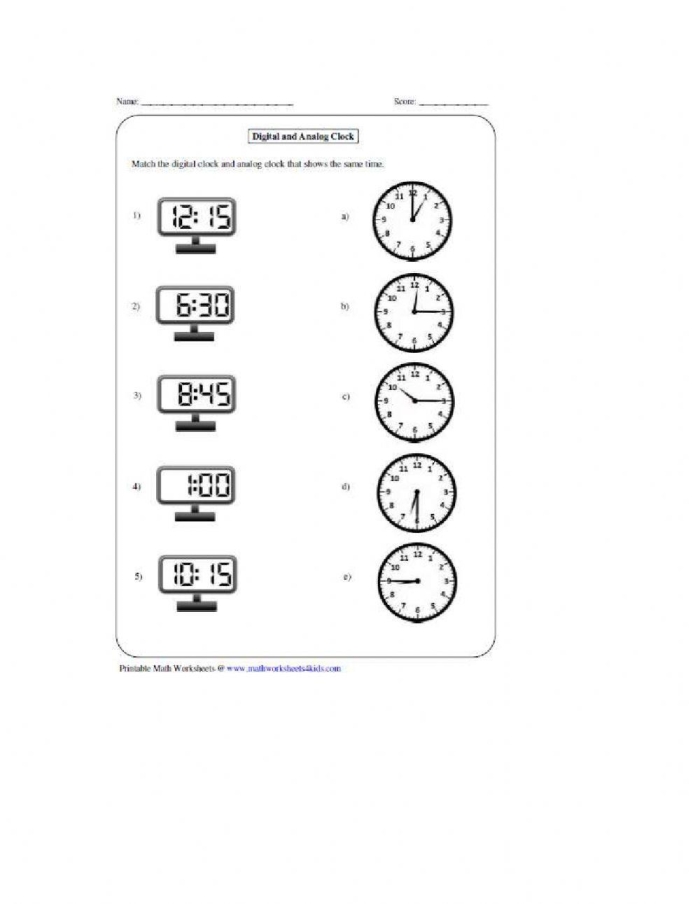Digital versus Analog Signals Learning Activity for Middle School Science Students Sixth grade student studying digital and analog signal comparison on educational worksheet number four