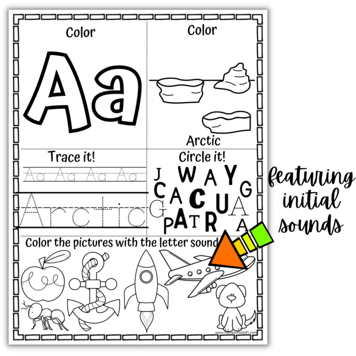 Dinosaur alphabet flashcards designed for Pre-K children learning their ABCs