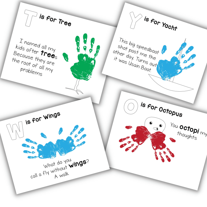 Dinosaur Alphabet flashcards featuring the letter D, designed for Pre-K learning