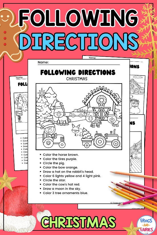 Worksheet demonstrating the direction of light for third-grade students
