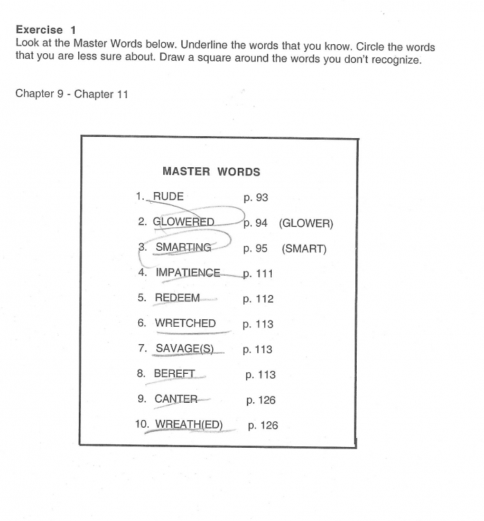 Master of Disaster Vocabulary Practice Activity for Elementary Science Learning Third grade student completing a Master of Disaster vocabulary worksheet with natural disaster terms and illustrations