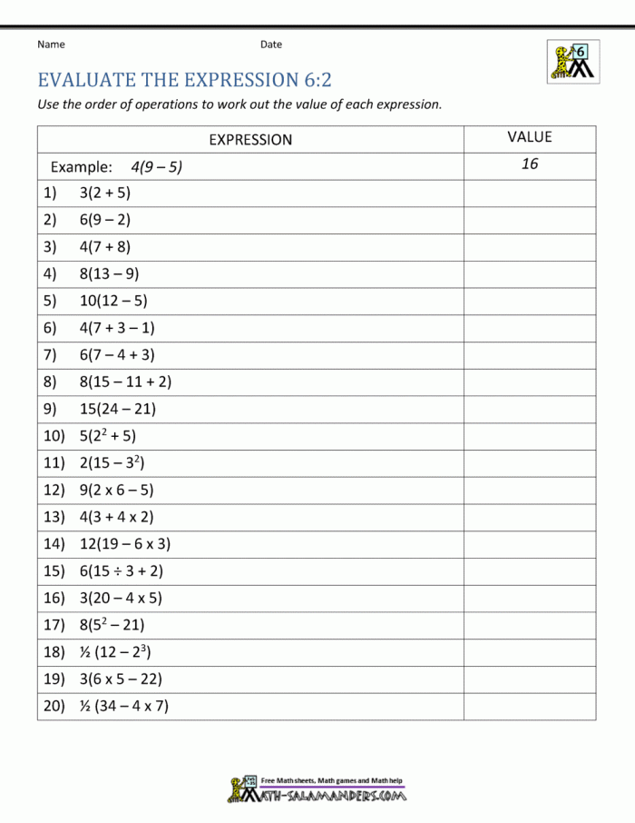 Fourth grade students learning math concepts with the Break it Up Distributive Property 1 worksheet