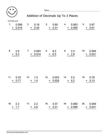 Fifth grade math worksheet focused on dividing multi-digit decimals for practice page 12