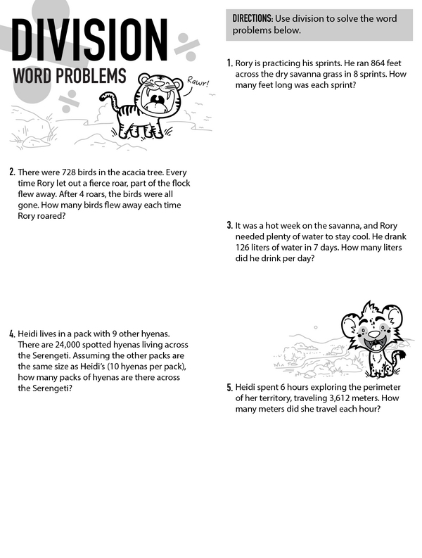 Division Word Problems Part One Earth and Space Science Worksheet 4 Third grade student solving division word problems about Earth and space science using arrays and equal groups