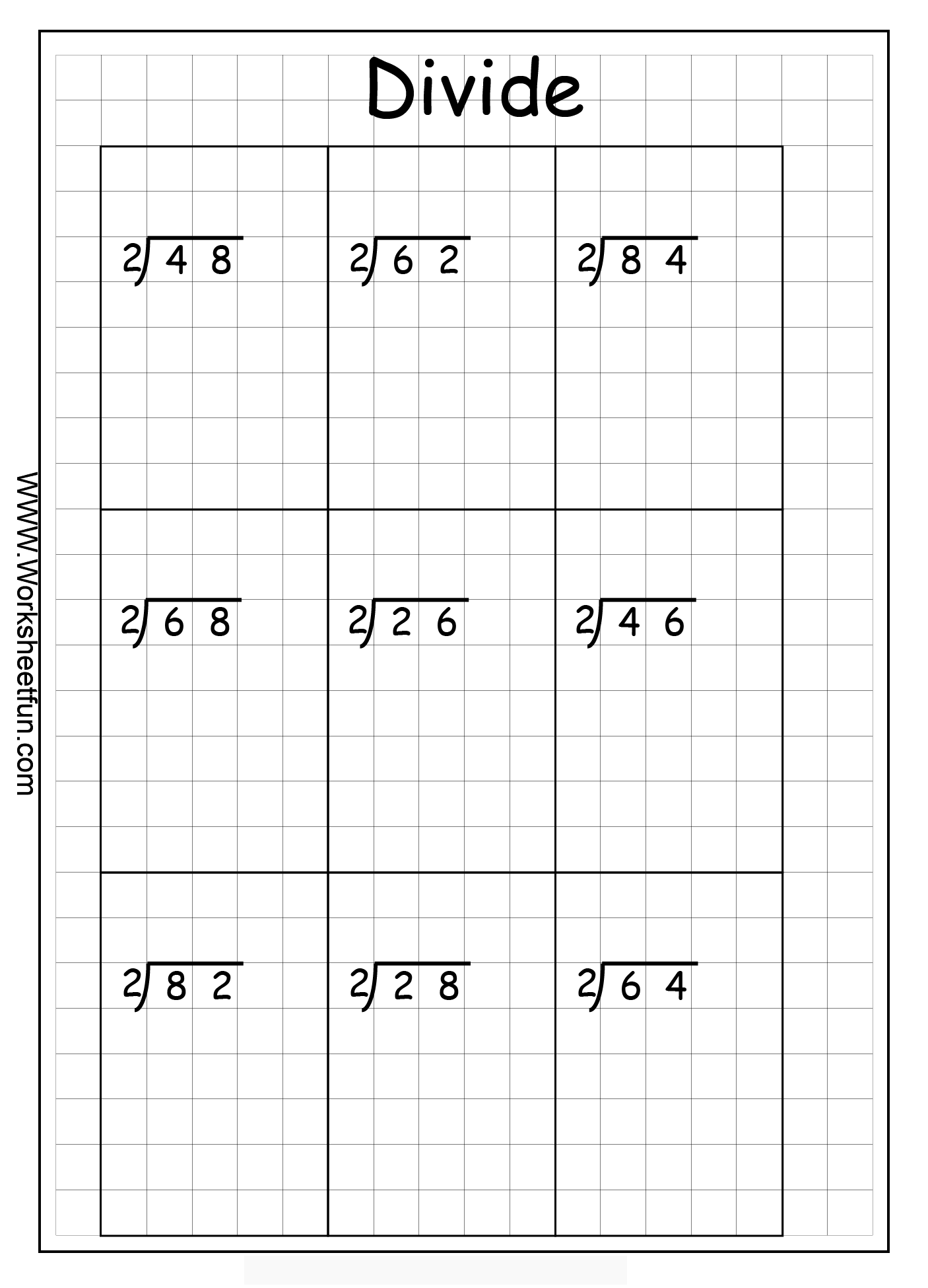 Division symbols and terms learning activity for elementary math students Fourth grade division terms worksheet showing key symbols and vocabulary for division fundamentals