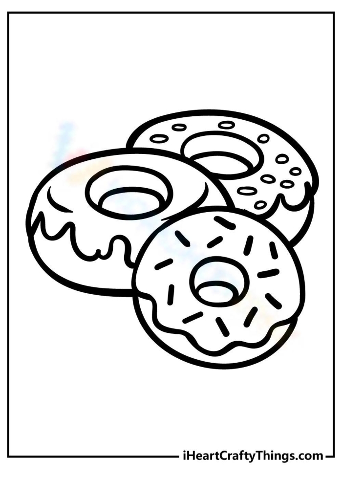 Fifth grade math worksheet featuring donut data sets for practicing decimal calculations