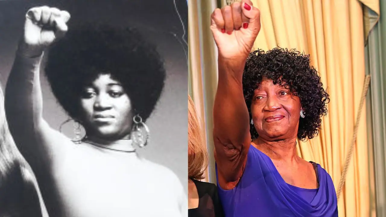 First grade worksheet explaining the life and human rights activism of Dorothy Pitman Hughes