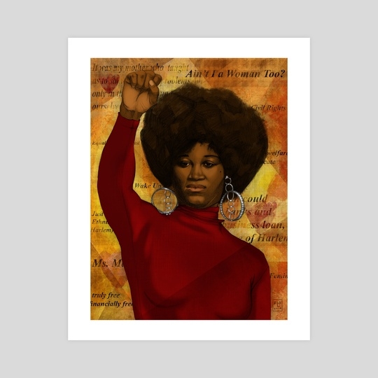 Image showcasing a first-grade worksheet about Dorothy Pitman Hughes, highlighting her contributions as a human rights activist. Educational resource for young learners focused on feminism and social justice.