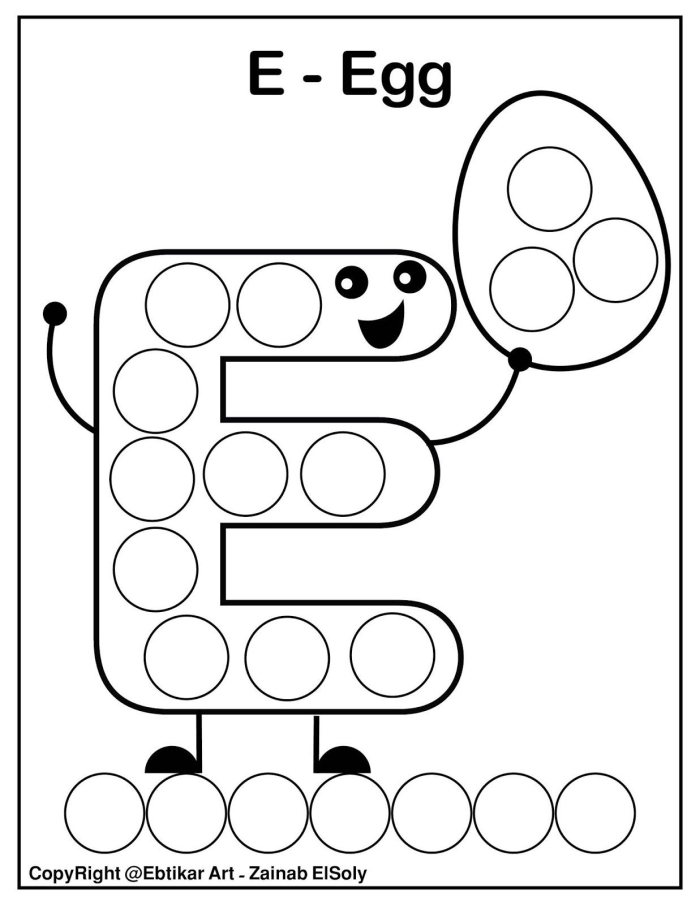 Engaging worksheet for practicing A-B-C with counting 1-2-3 Fun dot-to-dot activity for kindergarteners learning the letter A