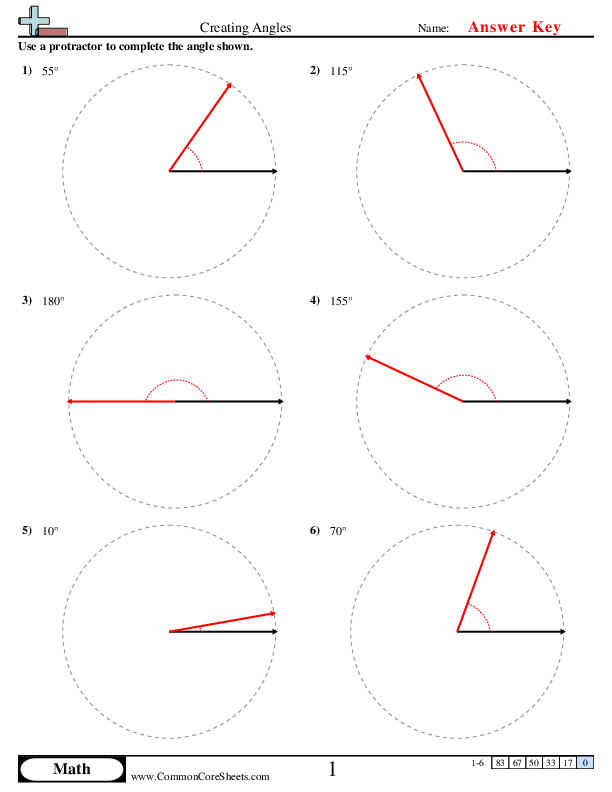 Creative geometry challenge for understanding angles and lines Worksheet for drawing angles and shapes for fourth graders