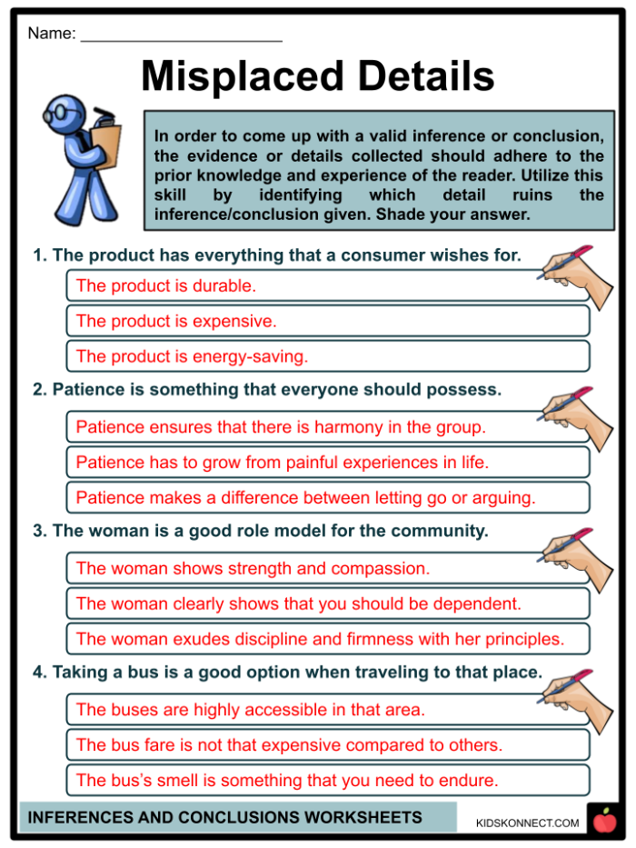 Reading for Comprehension Drawing Conclusions Geography Worksheet 10 Third grade geography worksheet featuring six reading passages for students to practice drawing conclusions