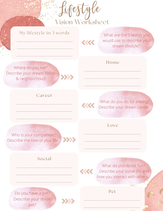 A colorful worksheet showing a child drawing a tiger and a penguin as their dream pet options