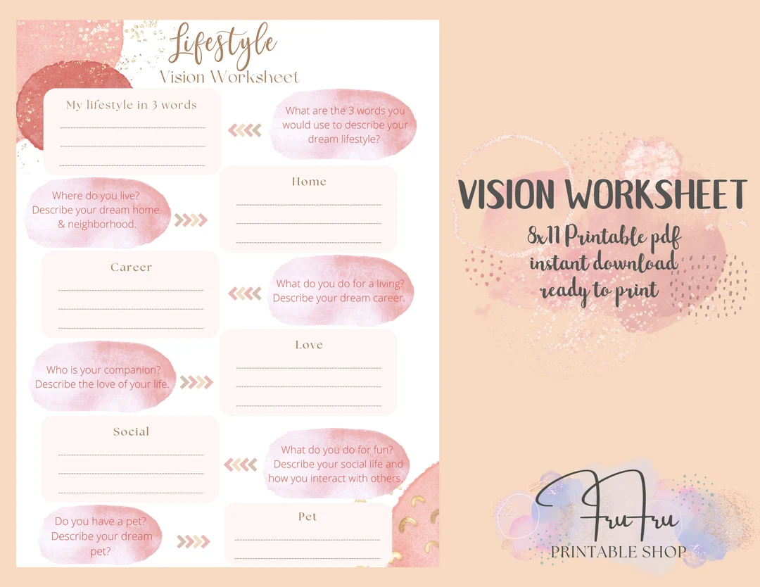 Pre-K student worksheet showing an illustration of various animals to inspire a drawing of a dream pet