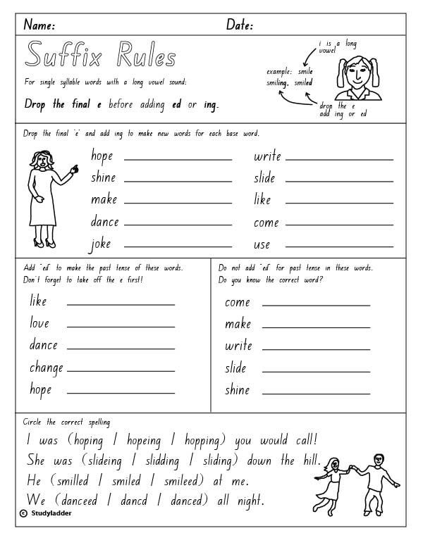 Measurement worksheet for First Grade Worksheet for practicing dropping the silent E and adding -ing in spelling. Drop the E, Add -ing worksheet for first graders to enhance spelling skills.