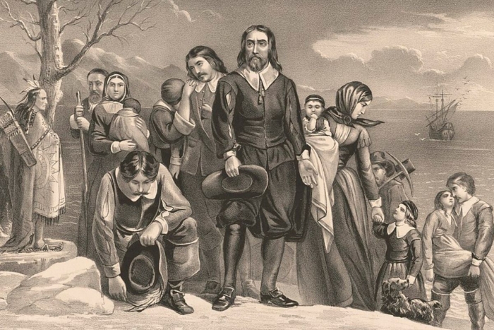 Worksheet featuring a timeline for Early Colonial History designed for third graders