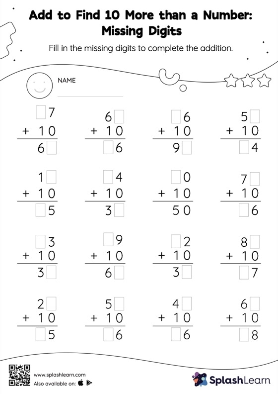 Early math worksheet for Pre-K focusing on the number 1