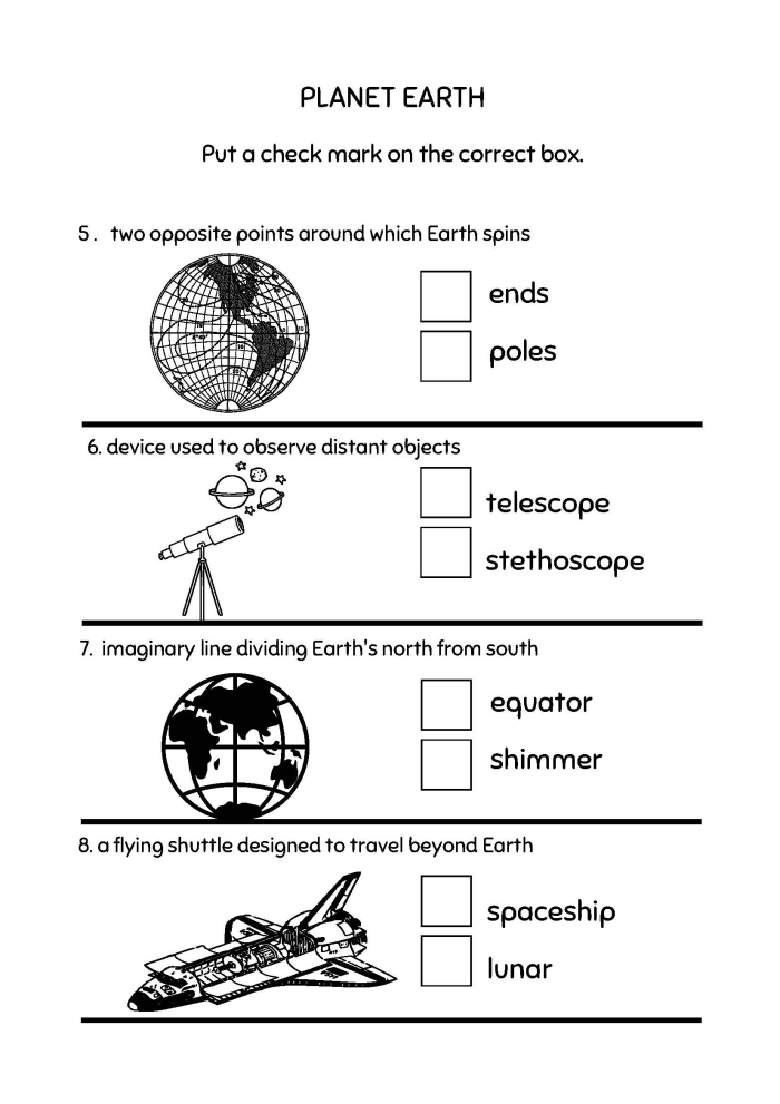 Why Does the Earth Spin? worksheet for Third Grade
