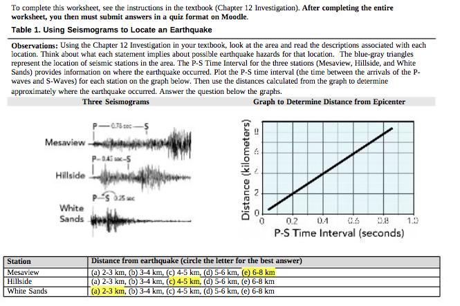 Fourth grade worksheet focusing on identifying various text features within an informative passage about earthquakes