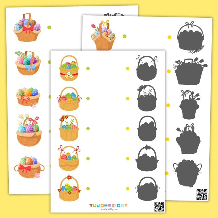 Easter Bunny Maze worksheet for Pre-K students focusing on subtraction skills