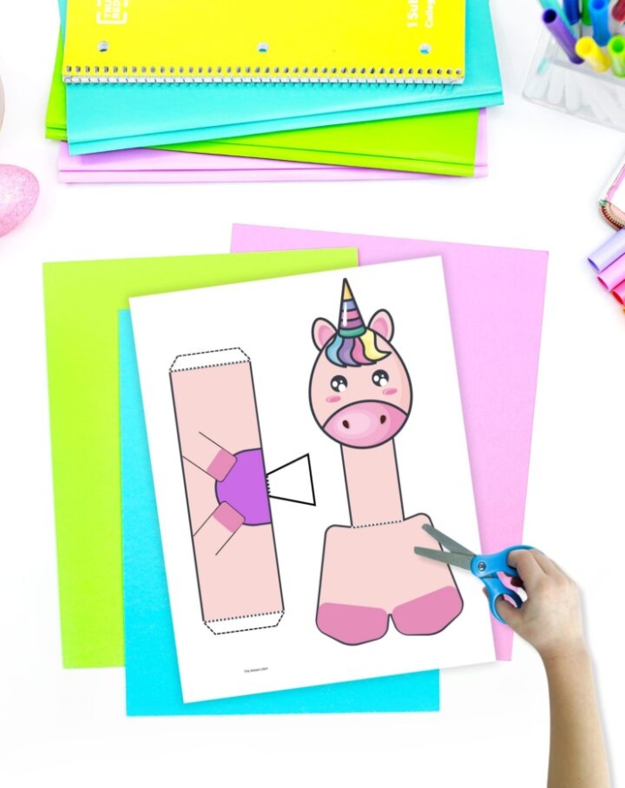 Easter egg holder craft worksheet designed for third graders to enhance counting skills