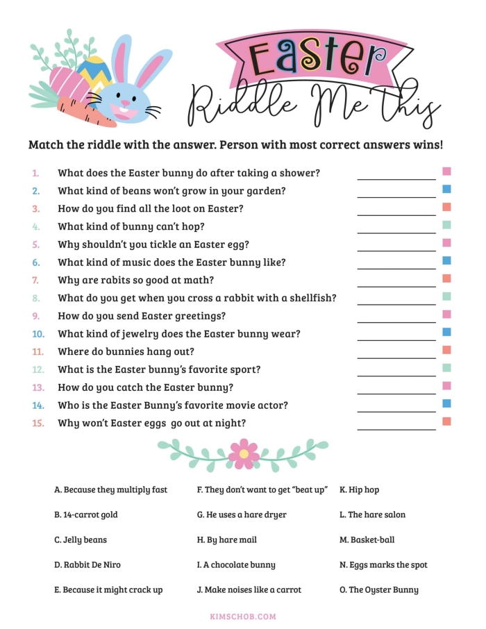Exciting Easter-themed game to enhance math skills and critical thinking Easter Goodies Game worksheet for second graders featuring a strategic logic challenge