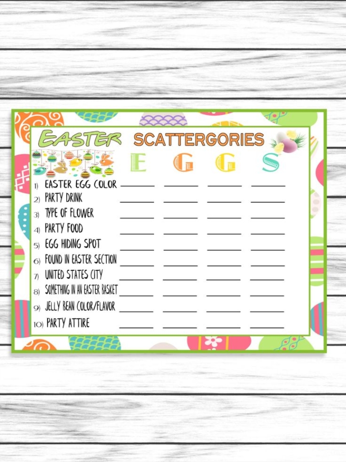 Engaging Easter-themed game designed to enhance math skills and critical thinking Easter Goodies Game worksheet for second graders focusing on strategy and logic