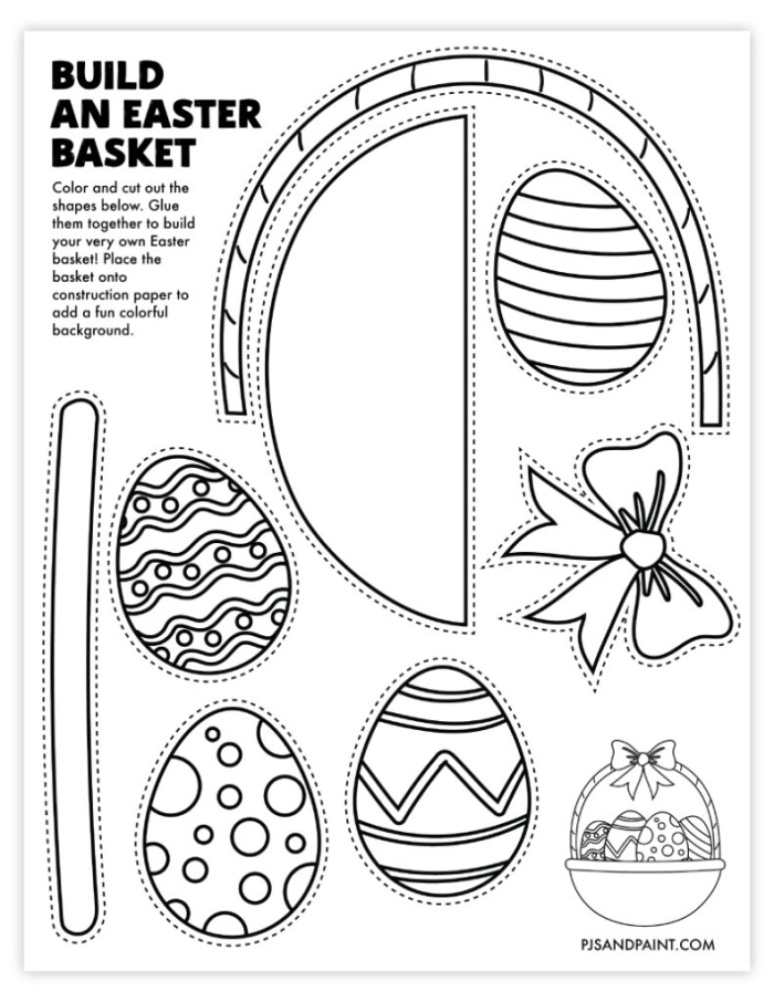 Engaging strategy and logic game for young learners during Easter celebrations Easter Goodies Game worksheet for second graders featuring a colorful board and playful graphics