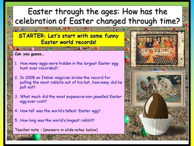 Algebraic history of Easter worksheet for 5th grade lesson 11 Fifth grade math worksheet featuring a historical passage and algebra problems about the origins of Easter traditions