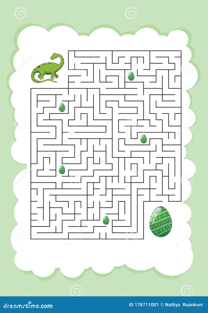 Easter Alphabet Maze worksheet for tracing letters designed for Pre-K children