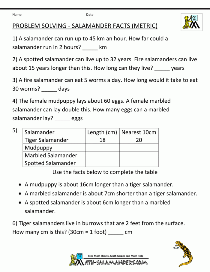 Second grade student solving colorful Easter themed addition and subtraction word problems on a printable worksheet