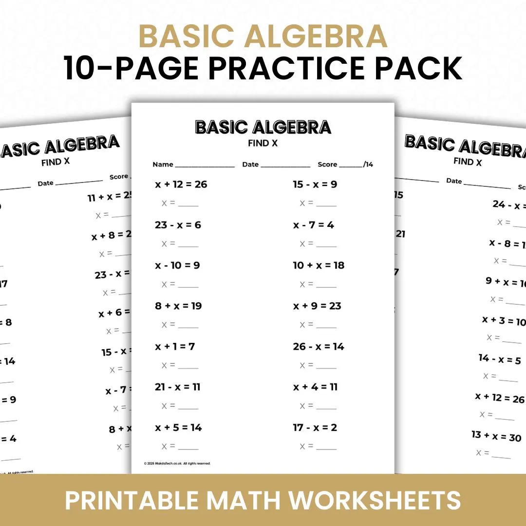 Fifth grade students solving for x with spooky skeleton and ghost algebra problems