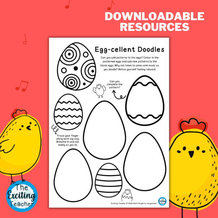 Pre-K student solving an Egg-cellent Maze worksheet focused on fractions for Easter puzzle practice