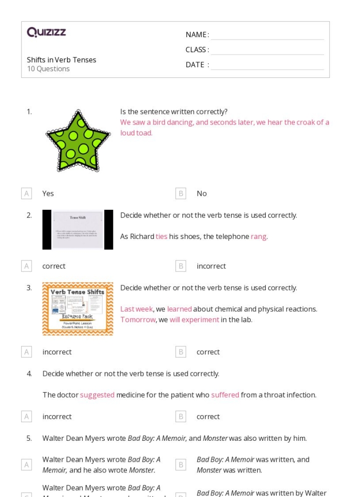 Correcting Shifts in Verb Voice worksheet for eighth graders Eighth grade worksheet on transforming passive voice sentences into active voice