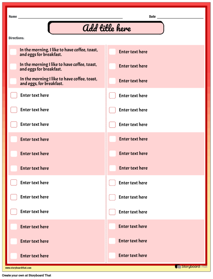 Eighth-grade worksheet focusing on comma usage for pauses in sentences