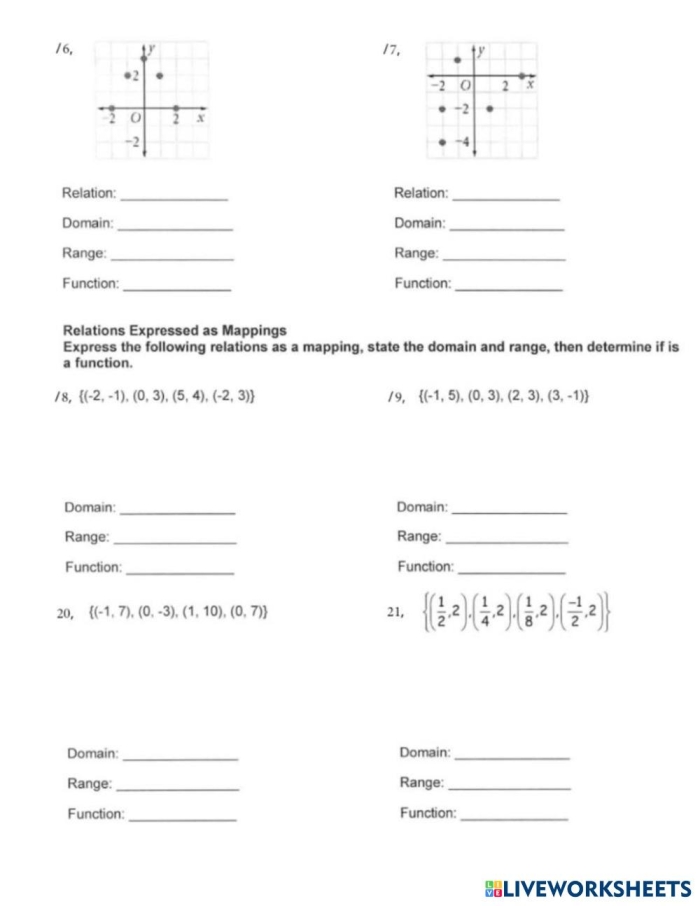 Interpreting Function Relationships Worksheet 8 for Eighth Grade Algebra Students Eighth grade algebra worksheet displaying graph and story problems for interpreting function relationships