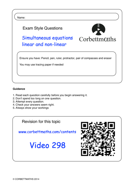Life Science worksheet for Eighth Grade Worksheet illustrating linear and nonlinear functions for eighth-grade life science students. Educational handout on linear and nonlinear functions for effective learning.