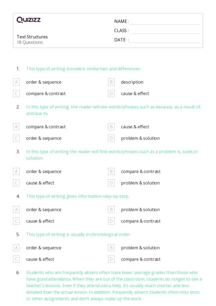 Eighth-grade worksheet for analyzing the poem "Impressions" by Alice Moore Dunbar-Nelson