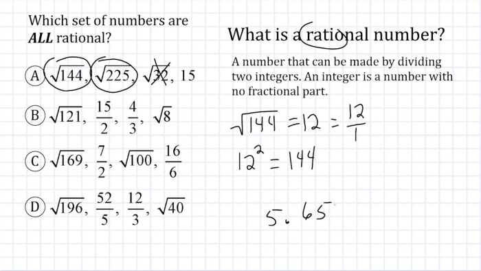 Worksheet featuring eighth graders comparing rational and irrational numbers for enhanced number sense