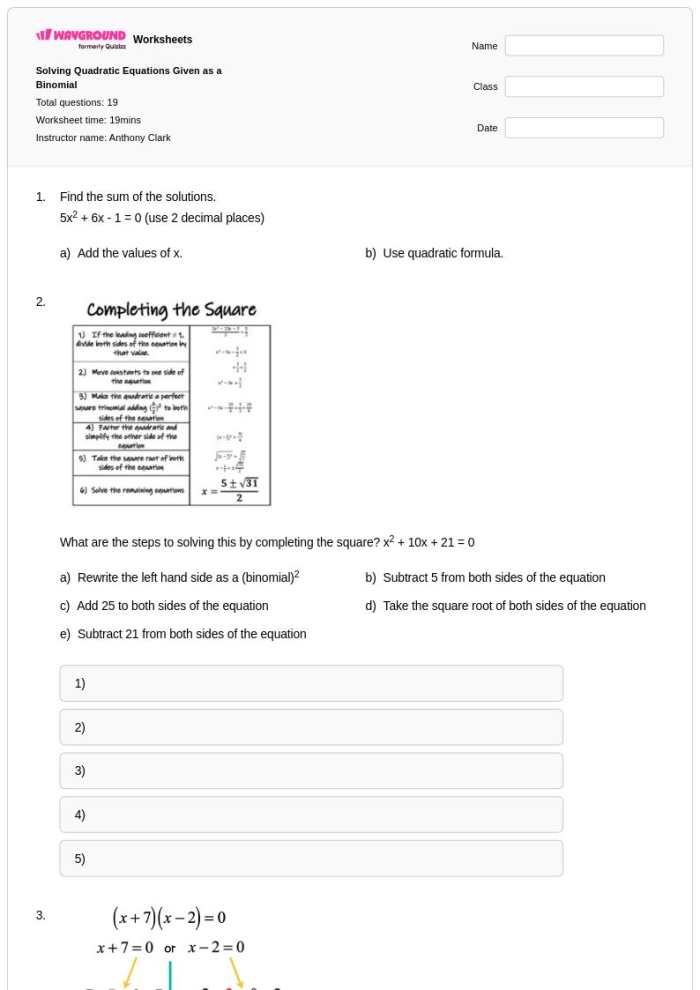 Eighth grade worksheet in Spanish demonstrating how to determine the number of solutions for systems of linear equations based on slope and y-intercept
