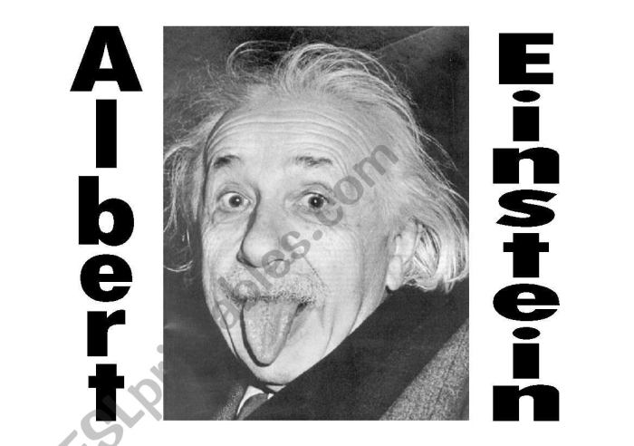 An Introduction to Albert Einstein Worksheet Image 3 Fourth grade worksheet featuring a mini biography of Albert Einstein for vocabulary practice