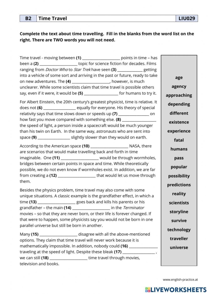Time Flies! worksheet for third graders focusing on calculating elapsed time using a clock