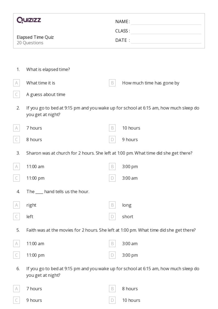 Elapsed Time Addition Worksheet for Third Grade Students Worksheet for practicing elapsed time addition problems for third graders