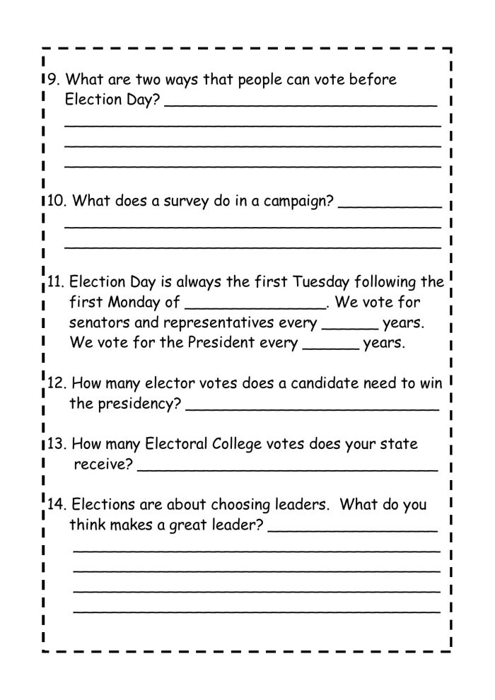 What Is an Election Worksheet for Second and Third Grade Civics Lesson 6 Second grade worksheet titled What Is an Election featuring civic education exercises for students
