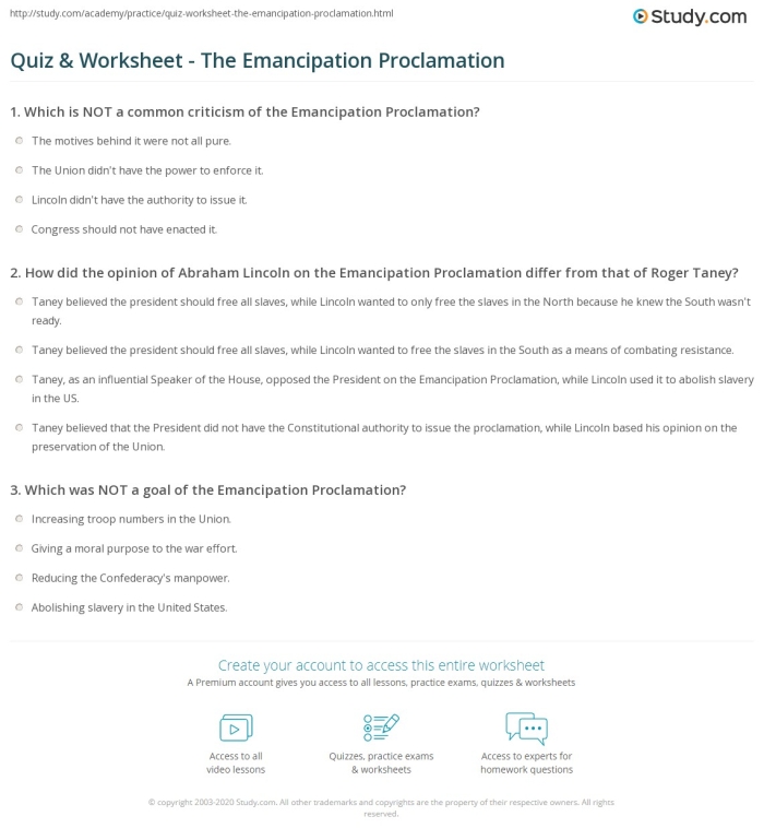 Worksheet image illustrating the Emancipation Proclamation for phonics practice Emancipation Proclamation worksheet for fourth graders featuring historical overview and exercises