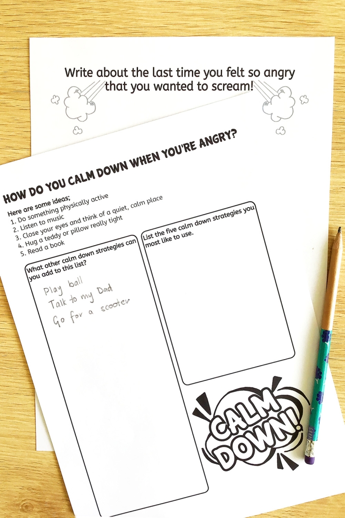 Creative emotions journal cover worksheet for social emotional learning in early childhood education Emotions journal worksheet for Pre-K students featuring a cover design activity and drawing prompt