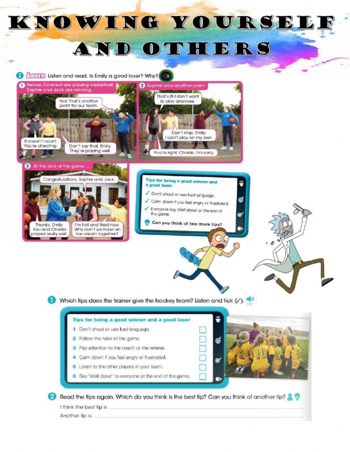 Understanding Others Worksheet for Social Emotional Learning in Kindergarten Worksheet for kindergarteners to help understand others' perspectives