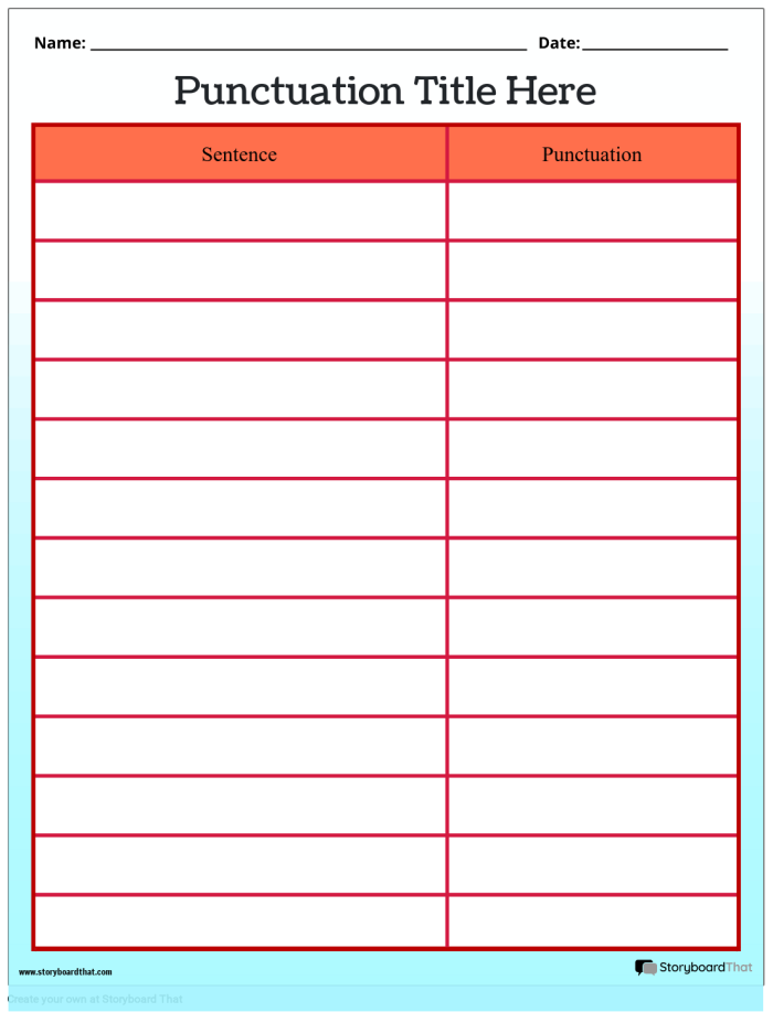 Engaging worksheet for practicing end punctuation concepts End punctuation worksheet focused on grammar skills for third graders