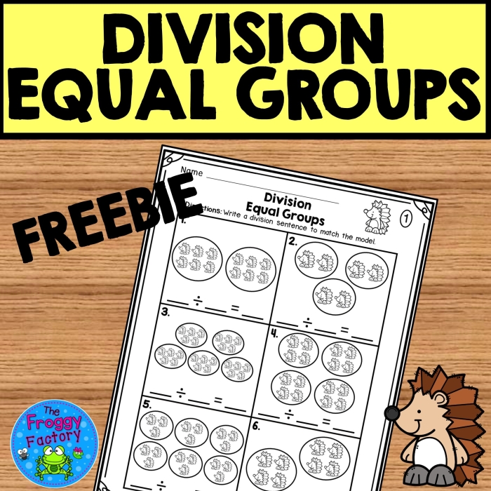 Equal Groups Practice worksheet featuring arrays for third graders to visually understand multiplication