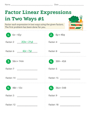Identify Equivalent Linear Expressions Worksheet 16 Seventh grade math worksheet focusing on identifying equivalent linear expressions for time and money word problems